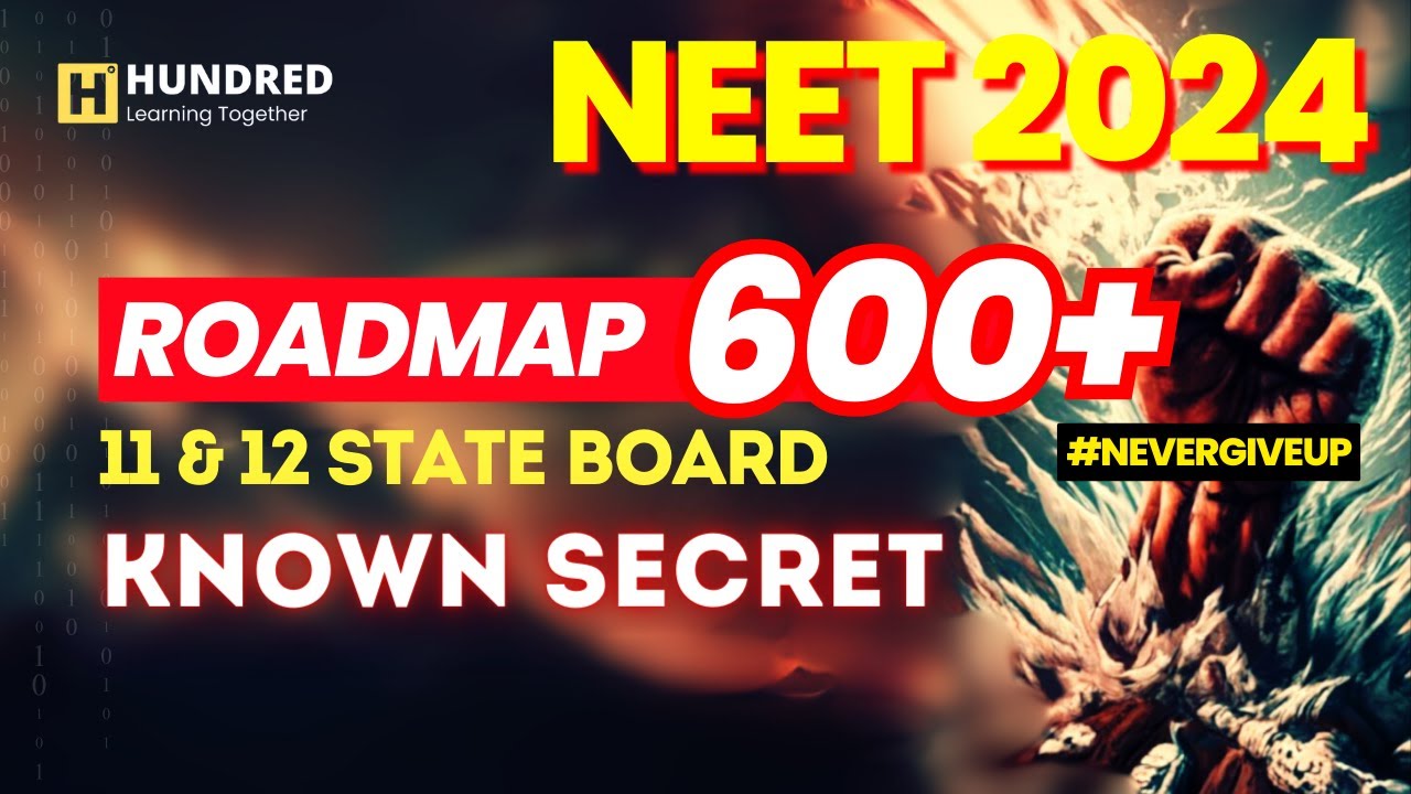 NEET 2024 How To Score 600+ Marks From Just 45 Chapters MBBS NTA MCC # ...