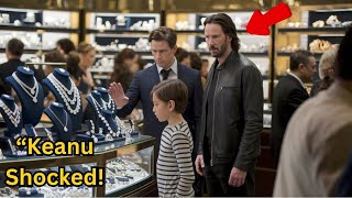 Young Boy Gets a Gift for Mom, Then Keanu Reeves Steps In and Changes Everything