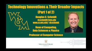 Technology Innovations \u0026 Their Broader Impacts(Part 1 of 2)