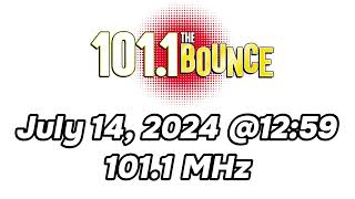 KZCE 101.1 THE BOUNCE Legal ID (Cordes Lakes, AZ)