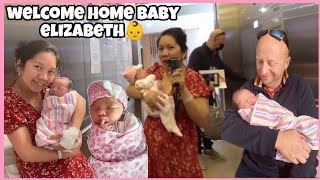 NAPAAGA ANG UWI NAMIN! WELCOME HOME BABY ELIZABETH !👶❤️ | FILIPINA FOREIGNER HUSBAND