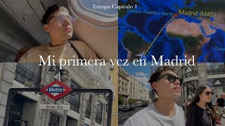 Mi PRIMERA VEZ ✈️ VIAJANDO SOLO a MADRID ESPAÑA 🇪🇸