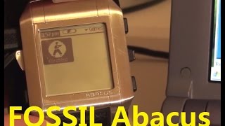 VintageDigitalWatches - Ep 7 -  Fossil Abacus Wrist PDA