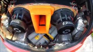 Bass \u0026 Flex Fiat Punto DD Audio 2x15\