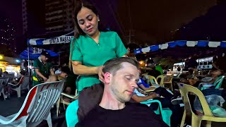 10-Minute Head Massage by a Filipina 🇵🇭 (It Felt Incredible!)