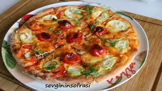 Hakiki pizza hamuru nasıl yapılır? İtalyan pizzası nasıl yapılır hamuru nasıl ol