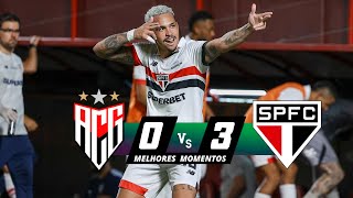 Atlético-GO 0 x 3 São Paulo | Melhores Momentos (COMPLETO) | Brasileirão 2024