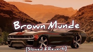 BROWN MUNDE (slowed+ reverb) Punjabi nice song 💖💖 please watch the full song