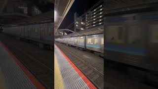 【JR中央線発車動画】西八王子駅を発車する211系　#Shorts