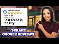 Scrape a Google Local Guide's Reviews