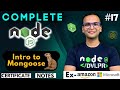 🚀🔥  Lecture 17: Introduction to Mongoose | NodeJS Complete Course ❤️ in Hindi | Notes Certification