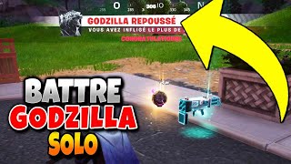 Comment BATTRE Godzilla en SOLO sur Fortnite