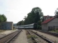 czech republic cd class 754 goggle diesel locos at namest nad oslavou station on trains to brno