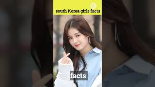 south Korea girls amazing facts l #viral #viralshort #facts #shorts #youtubeshorts #southkorea