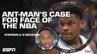 Stephen A.: Anthony Edwards' TALENT & CHARISMA makes him the Face of the NBA! |