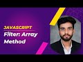 Filter method | Functional Programming in JavaScript