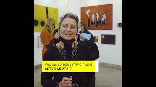 ArtVilnius'21 TV. What brings visitors to ArtVilnius?