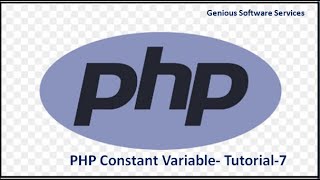 PHP Constant Variable | PHP Tutorial -7 | Learn PHP Programming for Beginners
