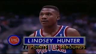 Rookie Lindsey Hunter Goes 1-on-5 Against Spurs (26 Points)