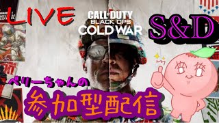 【COD :BOCW】【女子高生配信】CW配信　S\u0026D　参加型　少しだけ