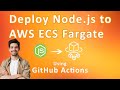 AWS DevOps CI CD Pipeline With NodeJS + ECS + CodePipeline + ECR
