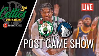 LIVE Celtics vs Timberwolves Post Game Show | Powered by @lockerroomapp
