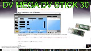 DV MEGA DV Stick 30 Ham Radio ,Dstar,Fusion DMR ETC +AMBE SERVER