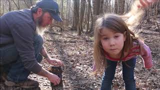 Creek adventure + hot chocolate with the nieces