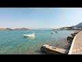 elounda crete walking tour crete greece 4k