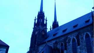 Bells Ringing at St. Peter and Paul Cathedral in Brno, Czech Republic