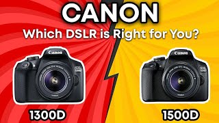 Canon 1300d vs 1500d Which is Better । Canon 1300d vs 1500d Price | canon 1300d vs canon 1500d Specs