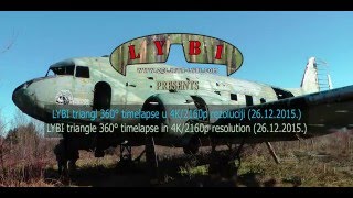 LYBI triangl 360° timelapse u 4K/2160p rezoluciji (26.12.2015.)