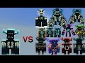 Monster Warden (Warden Plus Extended) vs Warden Plus (All Wardens) | Minecraft Bedrock | Mob Battle