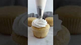 Strawberries and cream cupcakes! #cupcake #cupcakes #baking