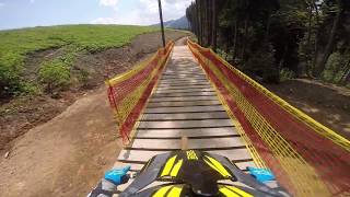 Bukovel Bike Park. Brand new trail test drive