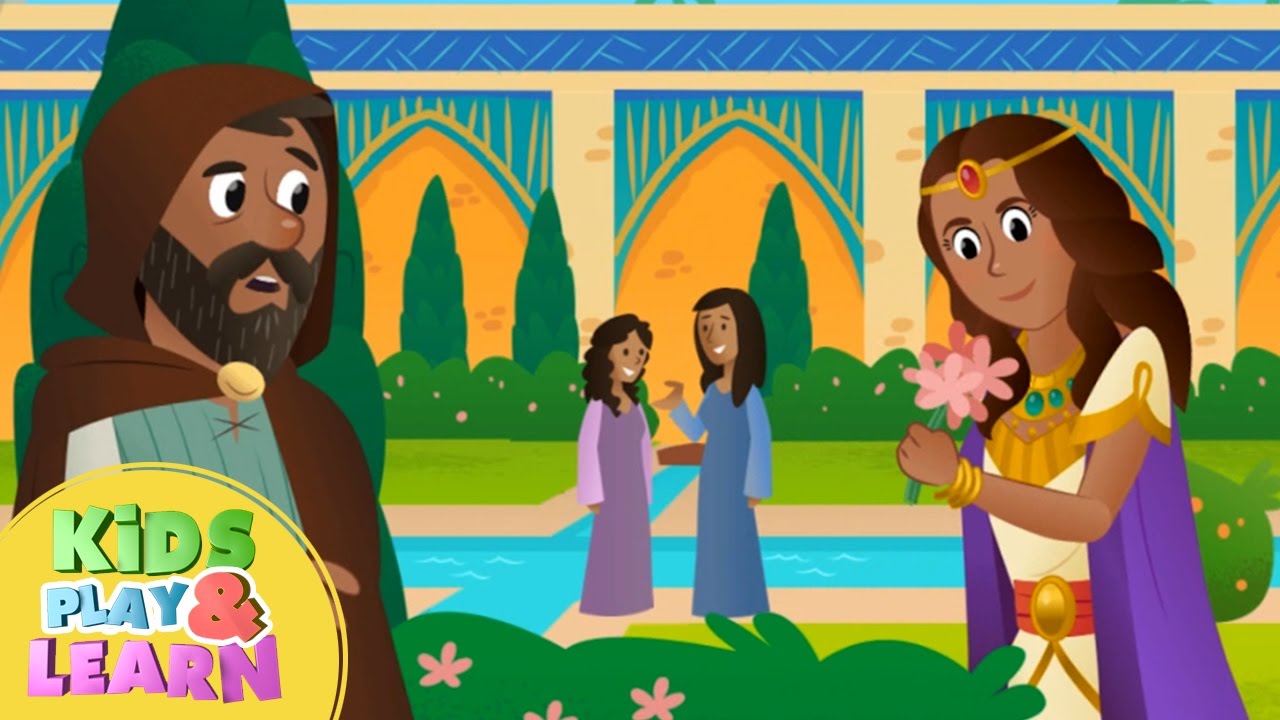 Queen Esther Animated Simple Bible Stories Youtube