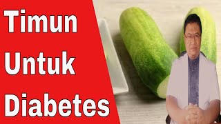 Apakah penderita diabetes boleh makan timun ?