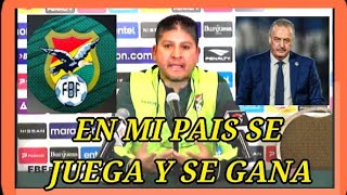 OSCAR VILLEGAS ENOJADO 😡 REPONDE a ALFARO 😡 BOLIVIA VS PARAGUAY