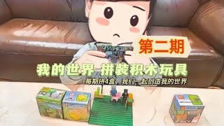 [玩具测评]我的世界(第二期)拼装积木玩具！一起创造我的世界吧！