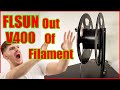 FLSUN V400 3d printer Out of Filament What to do + TIPS #flsun3dprinter #flsun #v400