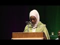 zaytuna commencement 2014  student remarks by faatimah knight