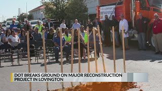 NMDOT breaks ground on reconstruction project in Lovington