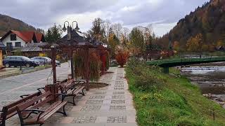 Szczawnica 2023 - Promenada nad Grajcarkiem 🍂🍁Kolory jesieni 😍