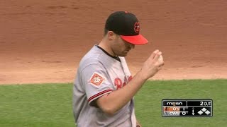 BAL@CWS: Asher fans Cabrera in the 1st inning