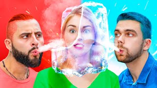 Hot vs Cold / Funny Pranks / Rich vs Broke / Awkward Situations / Funny Challenges