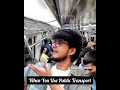 public transport 🚇 vs personal motorbike 🏍️||fan edit||@triggeredinsaan @liveinsaan #shorts