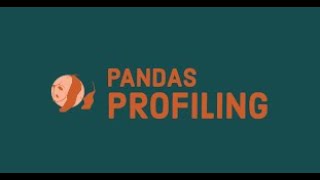 Explore "Data" using "Pandas Profiling" and "Python"