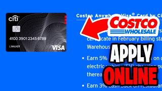 How To Apply For Costco Credit Card! - Tutorial