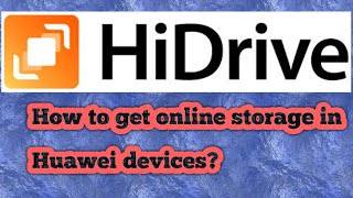 Huawei online storage | Hidrive