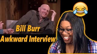 💖LOVE BILL BURR😂 Mom reacts to Awkward Bill Burr vs Sarah Silverman Interview Reaction